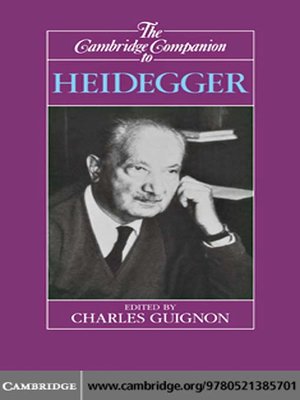 cover image of The Cambridge Companion to Heidegger
